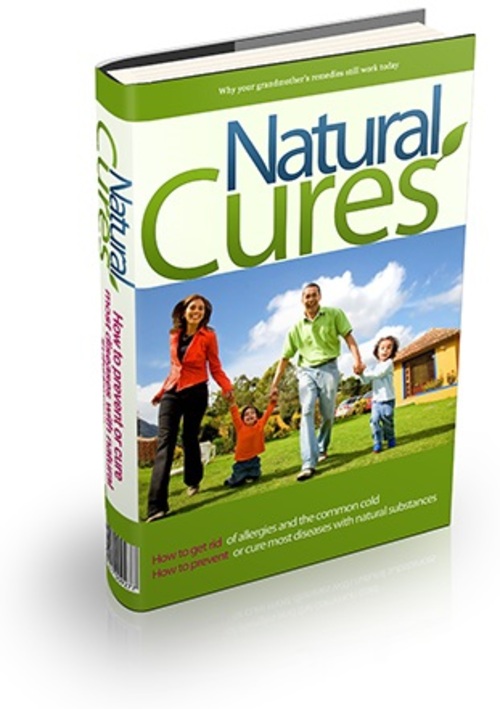 Product picture All natural cures ebook